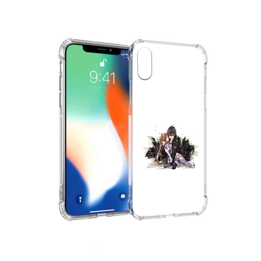 

Чехол MyPads Tocco для Apple iPhone X аниме асуна (PT94261.606.222), Прозрачный, Tocco