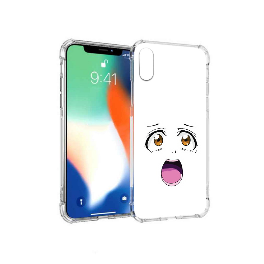 

Чехол MyPads Tocco для Apple iPhone X аниме лицао (PT94261.606.223), Прозрачный, Tocco