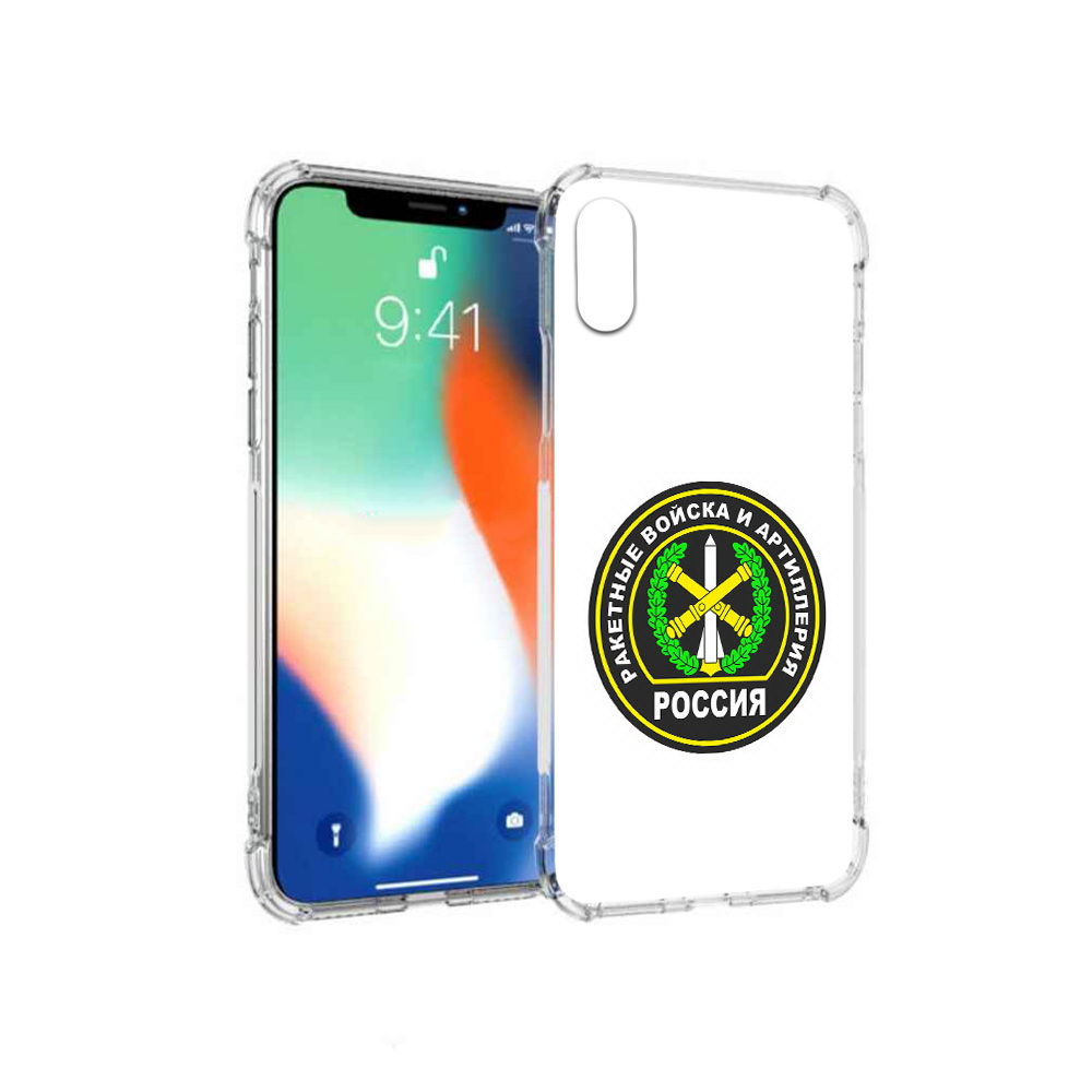 

Чехол MyPads Tocco для Apple iPhone X артиллерия (PT94261.606.225), Прозрачный, Tocco