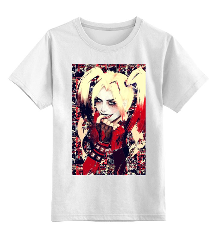 

Футболка детская Printio Harley quinn цв. белый р. 140, Harley quinn