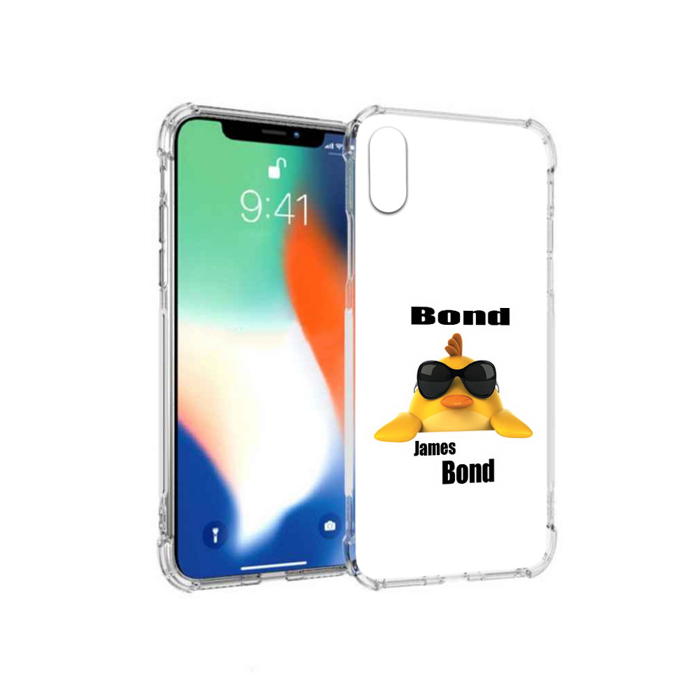 Чехол MyPads Tocco для Apple iPhone X бонд (PT94261.606.246)