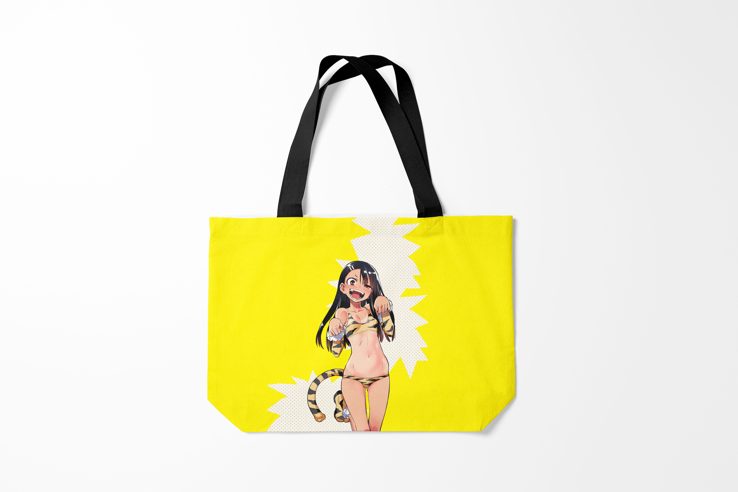 

Сумка шoппер унисекс Burnettie Не издевайся надо мной Нагаторо Nagatoro, желтый, Не издевайся надо мной Нагаторо Nagatoro