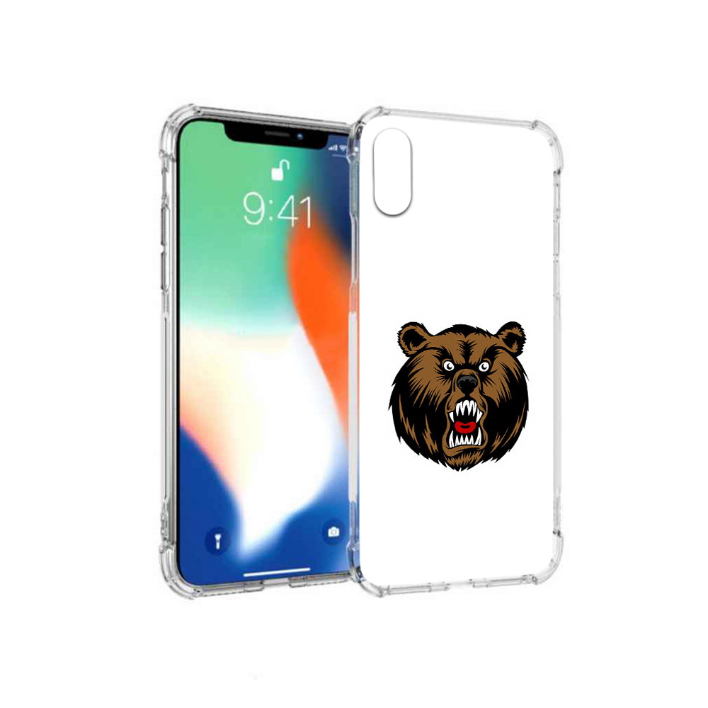 

Чехол MyPads Tocco для Apple iPhone X бурый (PT94261.606.253), Прозрачный, Tocco