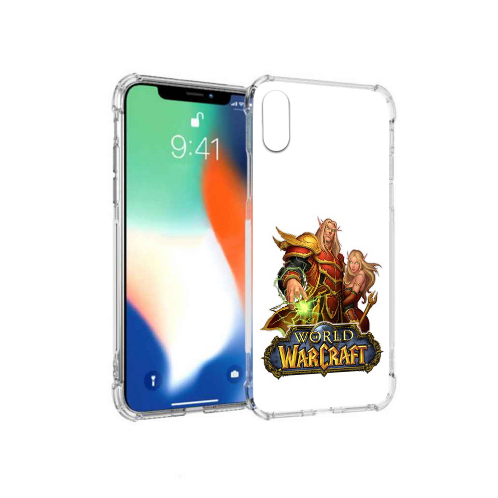 

Чехол MyPads Tocco для Apple iPhone X варкрафт2 (PT94261.606.256), Прозрачный, Tocco