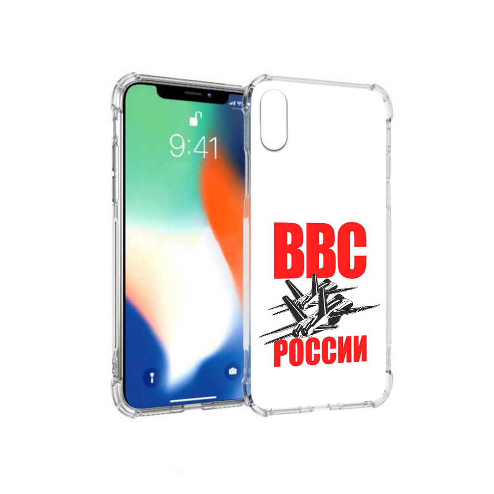 

Чехол MyPads Tocco для Apple iPhone X ввс (PT94261.606.257), Прозрачный, Tocco