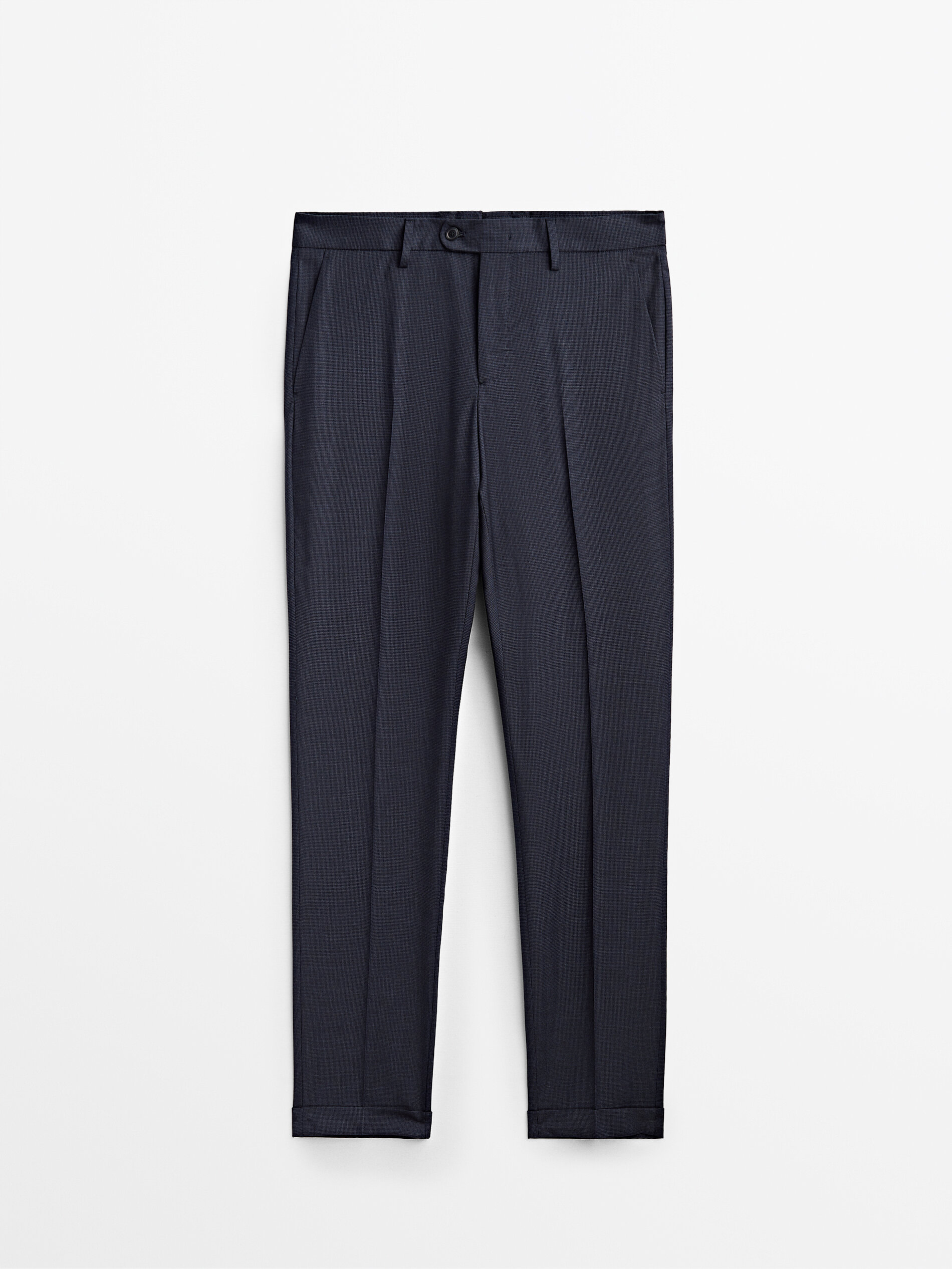 

Брюки мужские Massimo Dutti 00072172401 синие 50 RU, 00072172401