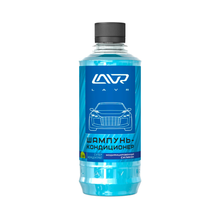 

Автошампунь ручной LAVR Super Concentrate с силиконом (1:120-1:160)