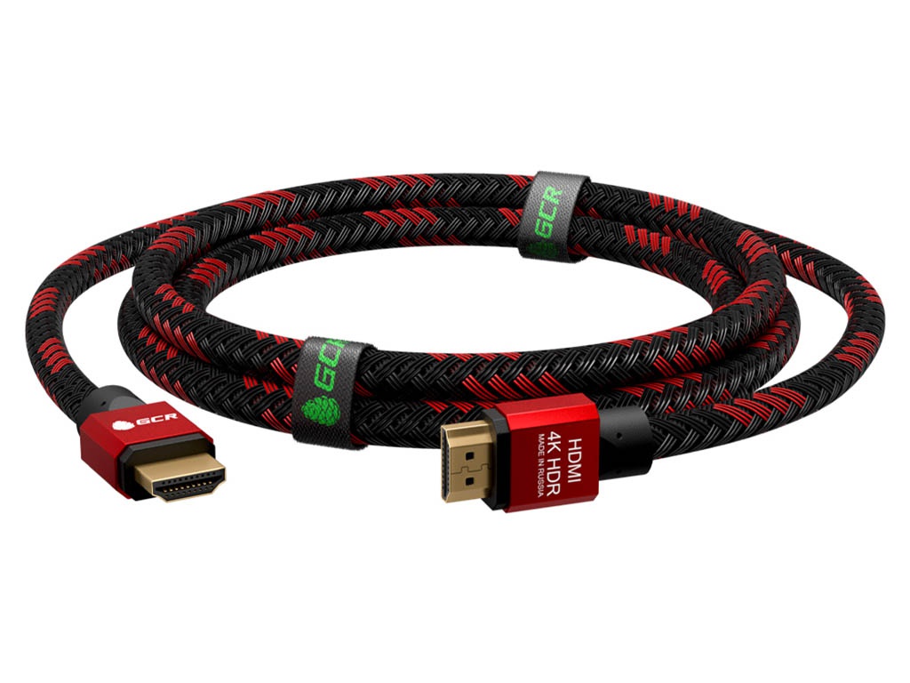 фото Кабель gcr hdmi 2.0 1.5m bicolor gcr-52162