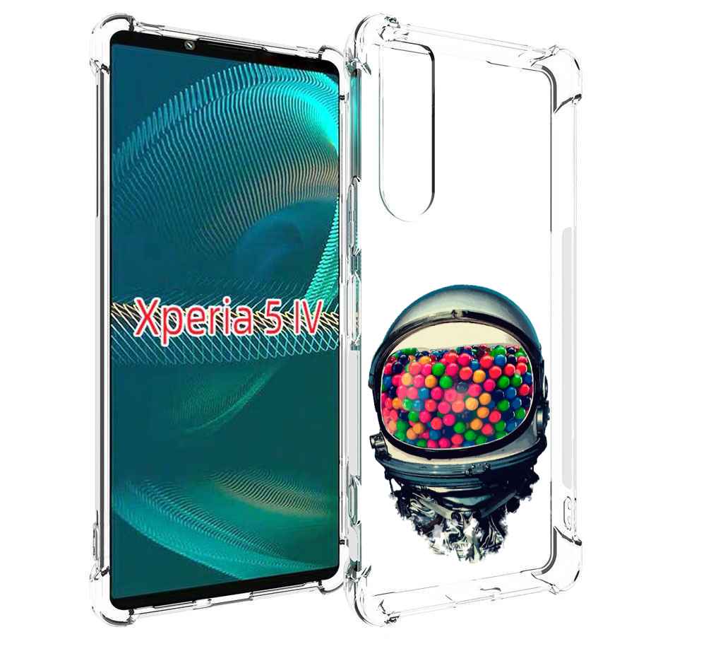 

Чехол MyPads шлем космонавта для Sony Xperia 5 IV (5-4), Прозрачный, Tocco