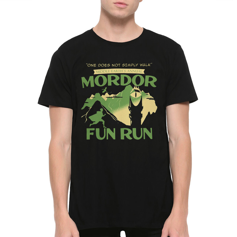 

Футболка мужская DS Apparel Мордор - Fun Run / Властелин колец 2 черная 3XL, Черный, Мордор - Fun Run / Властелин колец 2