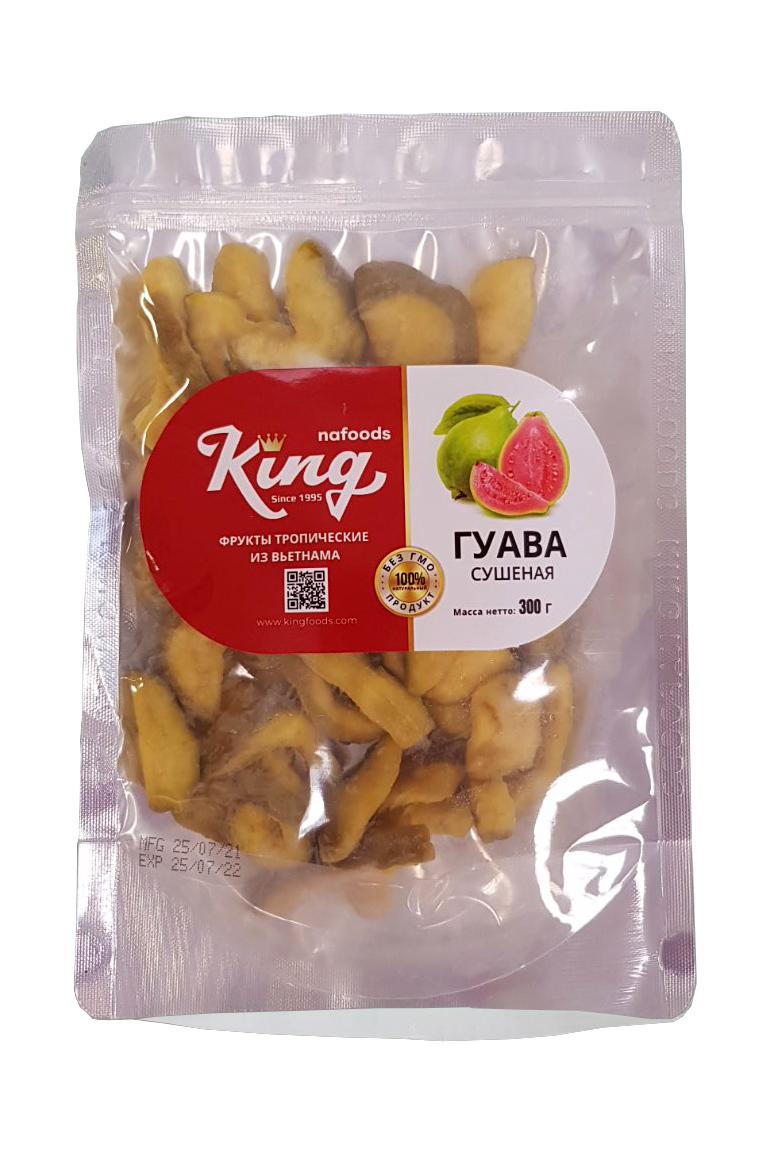 Гуава сушёная King, пакет 300г