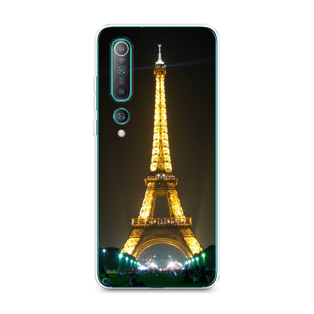 

Чехол на Xiaomi Mi 10 Pro "Париж 2", Желтый;серый, 37850-2