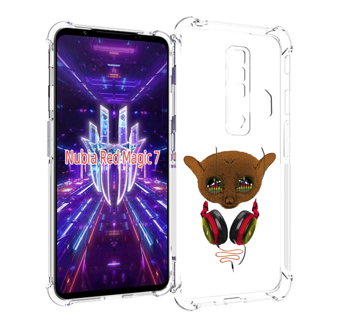 Чехол MyPads диджей для ZTE Nubia Red Magic 7