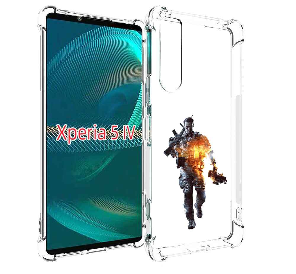 

Чехол MyPads Battlefield-4 мужской для Sony Xperia 5 IV (5-4), Прозрачный, Tocco