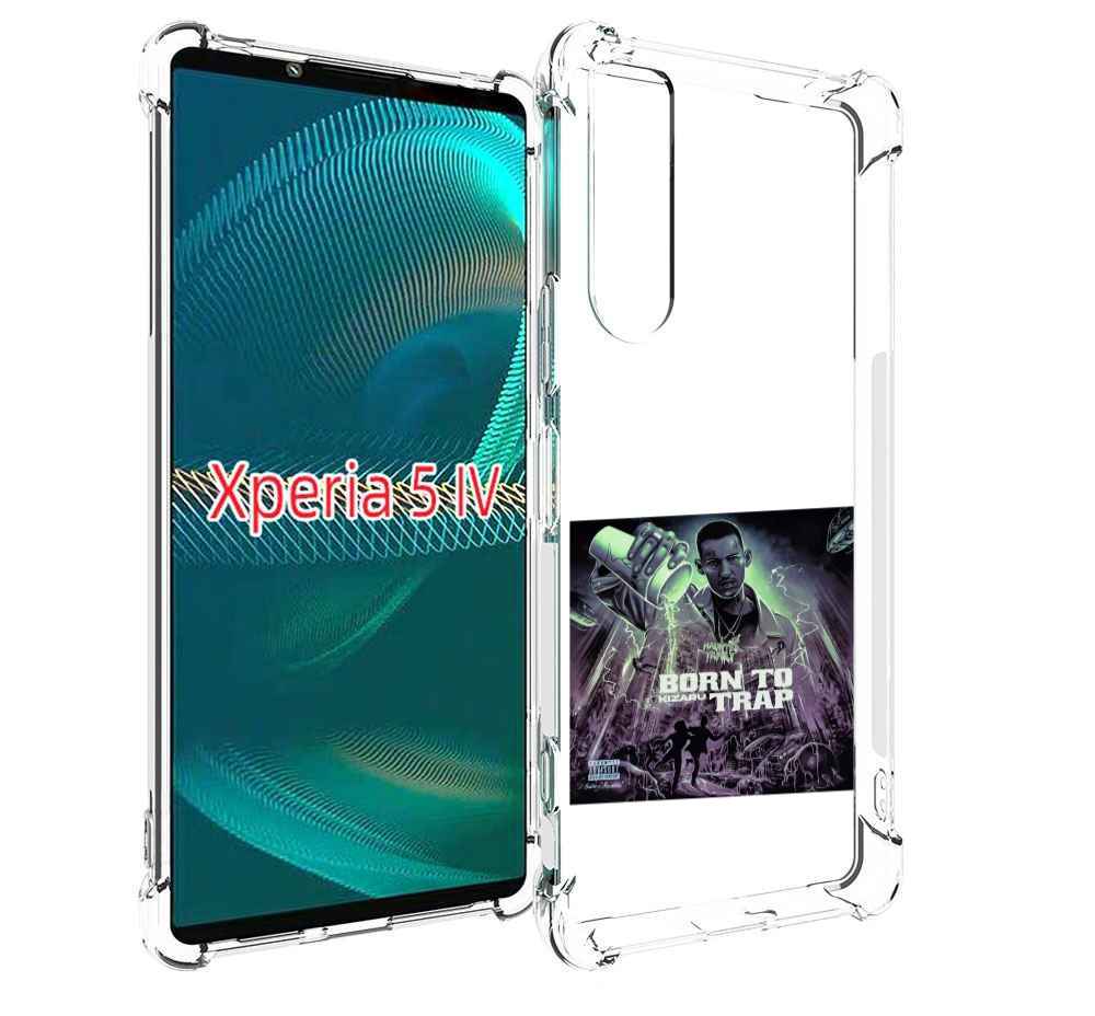 

Чехол MyPads Born to Trap Kizaru для Sony Xperia 5 IV (5-4), Прозрачный, Tocco