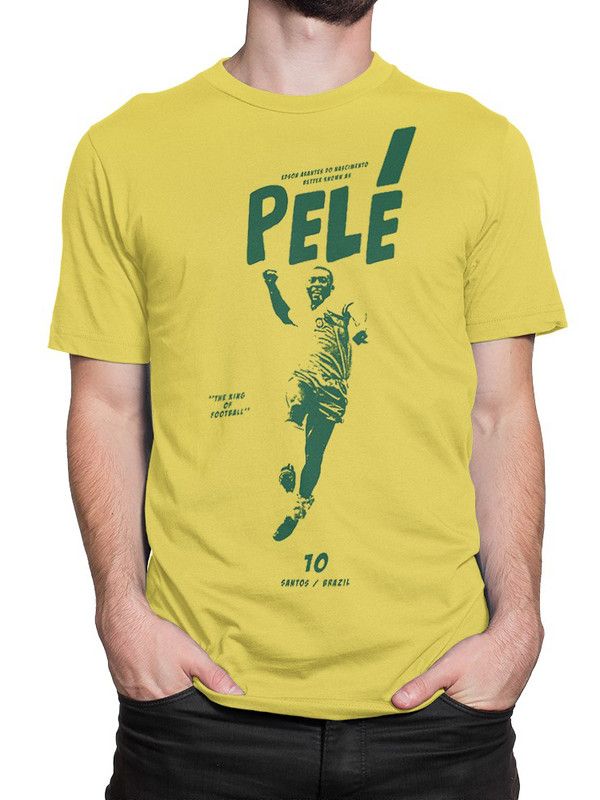 

Футболка мужская DS Apparel Пеле - Король футбола 76730-2 желтая L, Желтый, Пеле - Король футбола 76730-2