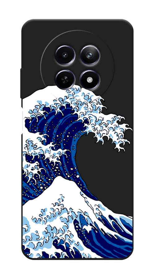 

Чехол Awog на Realme 12 5G "Волна в Канагаве", Синий;белый, 2516452-1