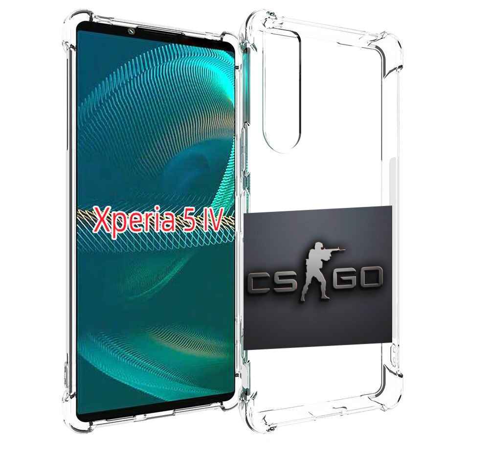 

Чехол MyPads CS go логотип мужской для Sony Xperia 5 IV (5-4), Прозрачный, Tocco