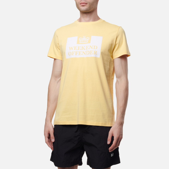 

Футболка мужская Weekend Offender TSSS2212-BUTTERMILK желтая L, TSSS2212-BUTTERMILK