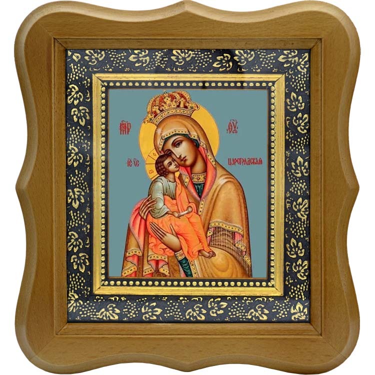 

Цареградская икона Божией Матери на холсте.
