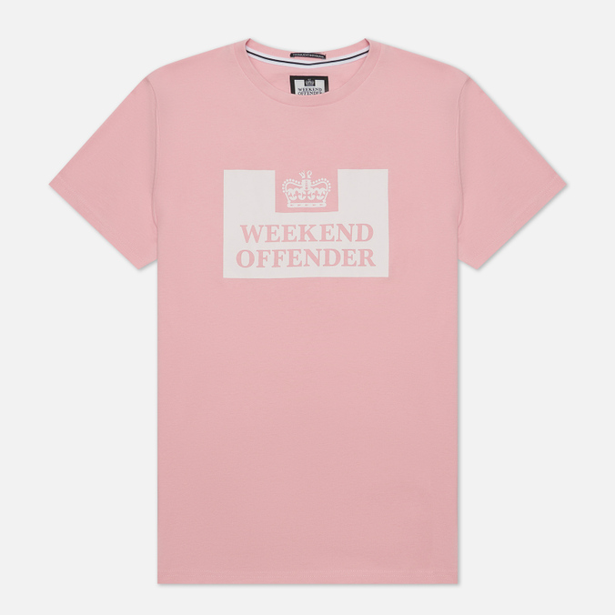 фото Футболка мужская weekend offender tsss2212-rose pink розовая s