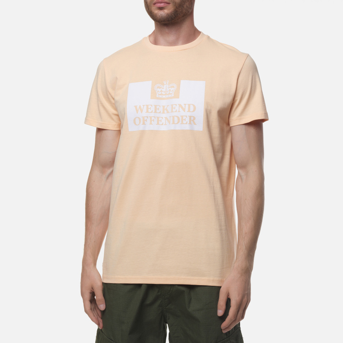 

Футболка мужская Weekend Offender TSSS2212-APRICOT бежевая 2XL, TSSS2212-APRICOT