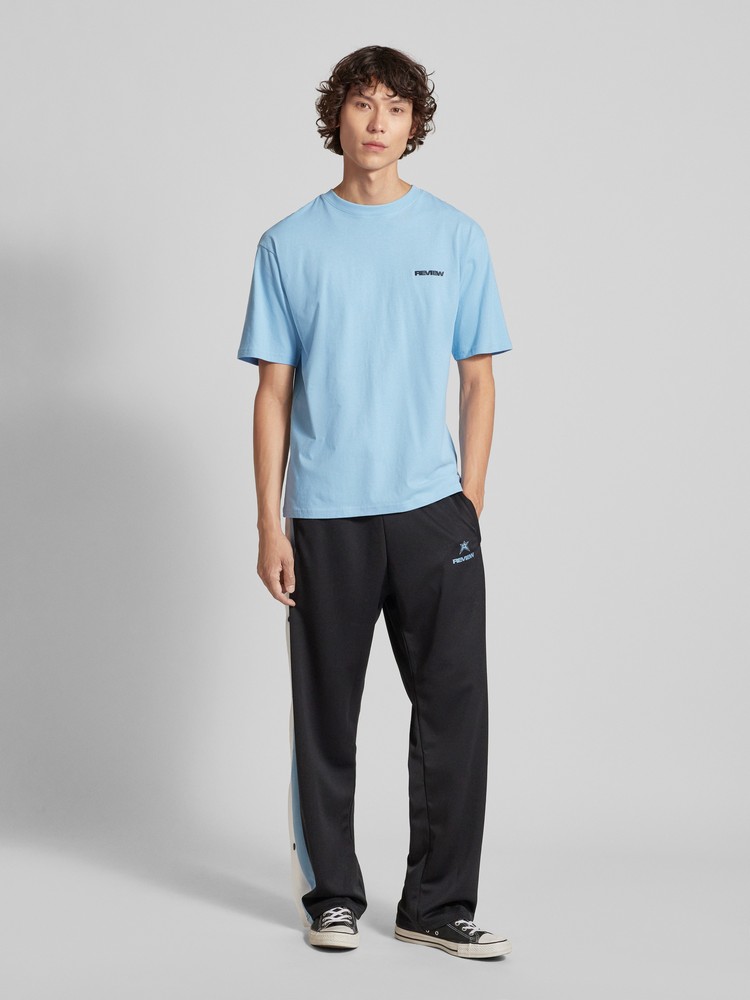 Футболка мужская Review 10745307563 голубая XL 6032₽