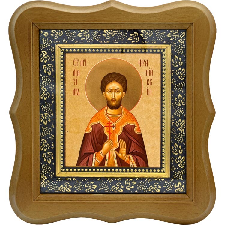 

Максим Фракийский мученик. Икона на холсте.