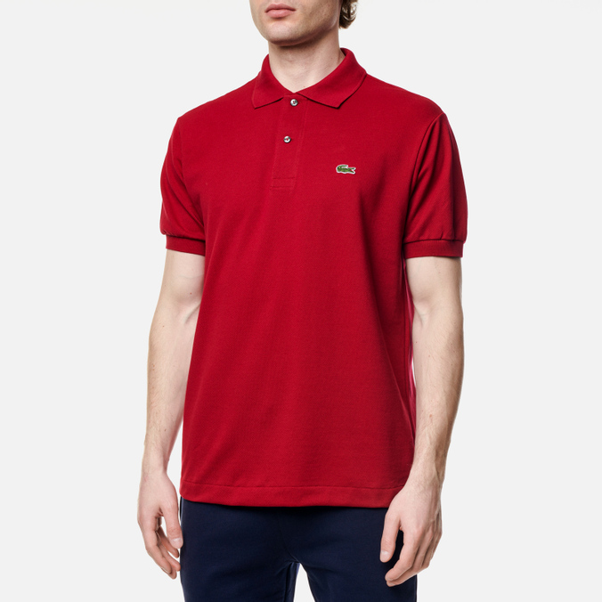 

Футболка мужская Lacoste L1212-476 бордовая S, L1212-476