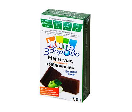 

Мармелад Жить Здорово Яблоко 150 г