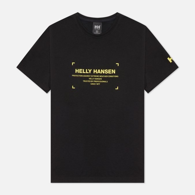 

Футболка мужская Helly Hansen 53704-991 черная 2XL, 53704-991