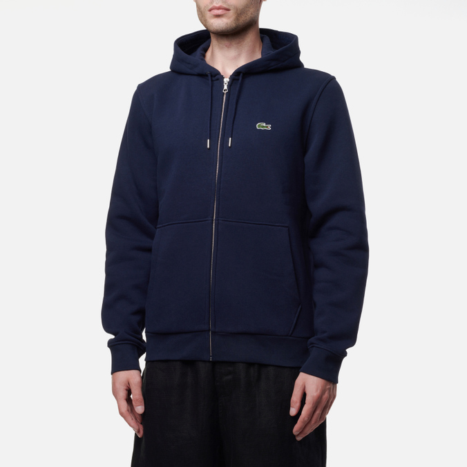 

Толстовка мужская Lacoste SH8549-166 синяя S, SH8549-166