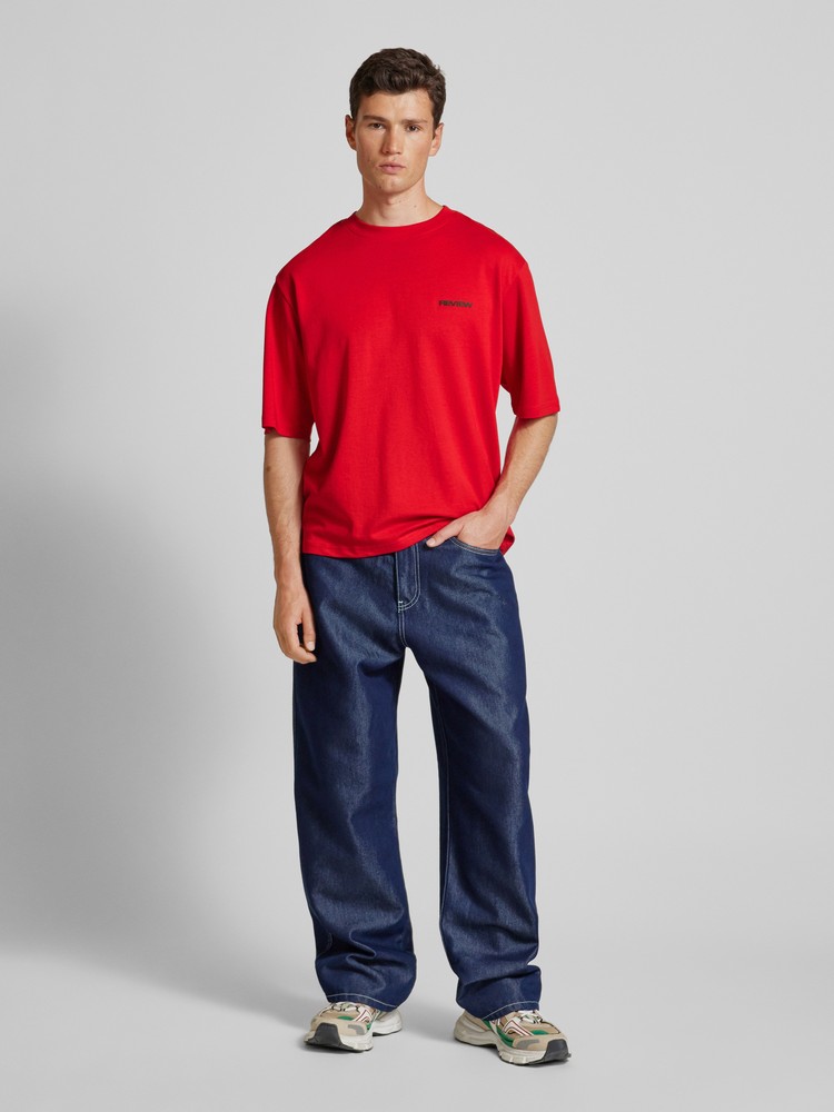 Футболка мужская Review 10745307564 красная XS 7022₽