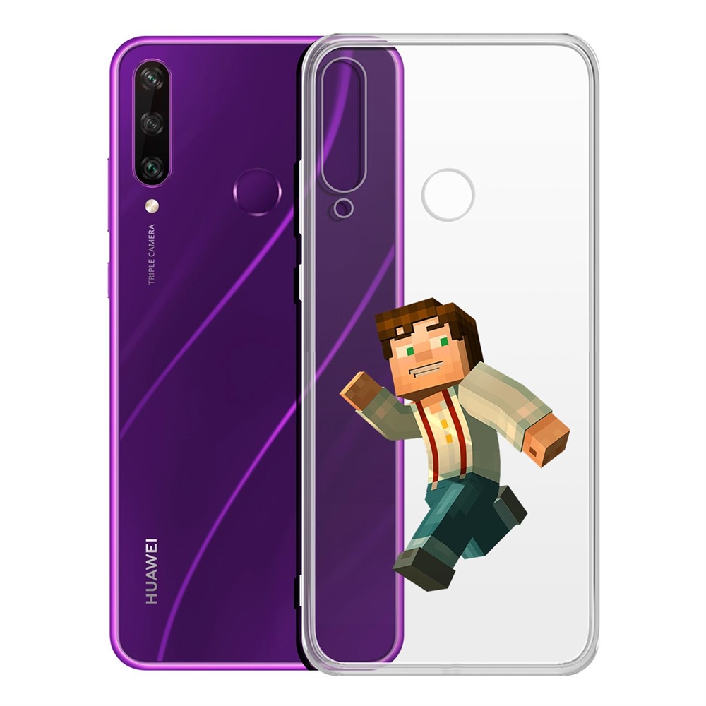 Чехол-накладка Minecraft-Джесси для Huawei Y6p