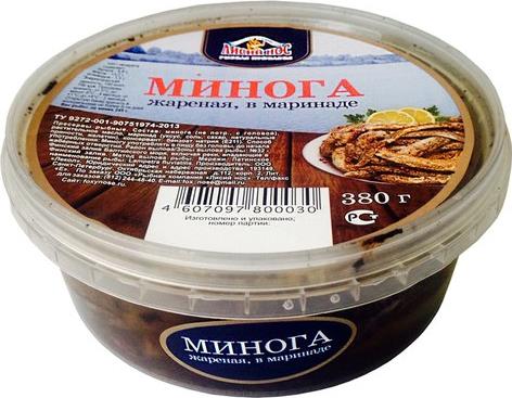 

Минога Лисий Нос жареная в маринаде 380 г