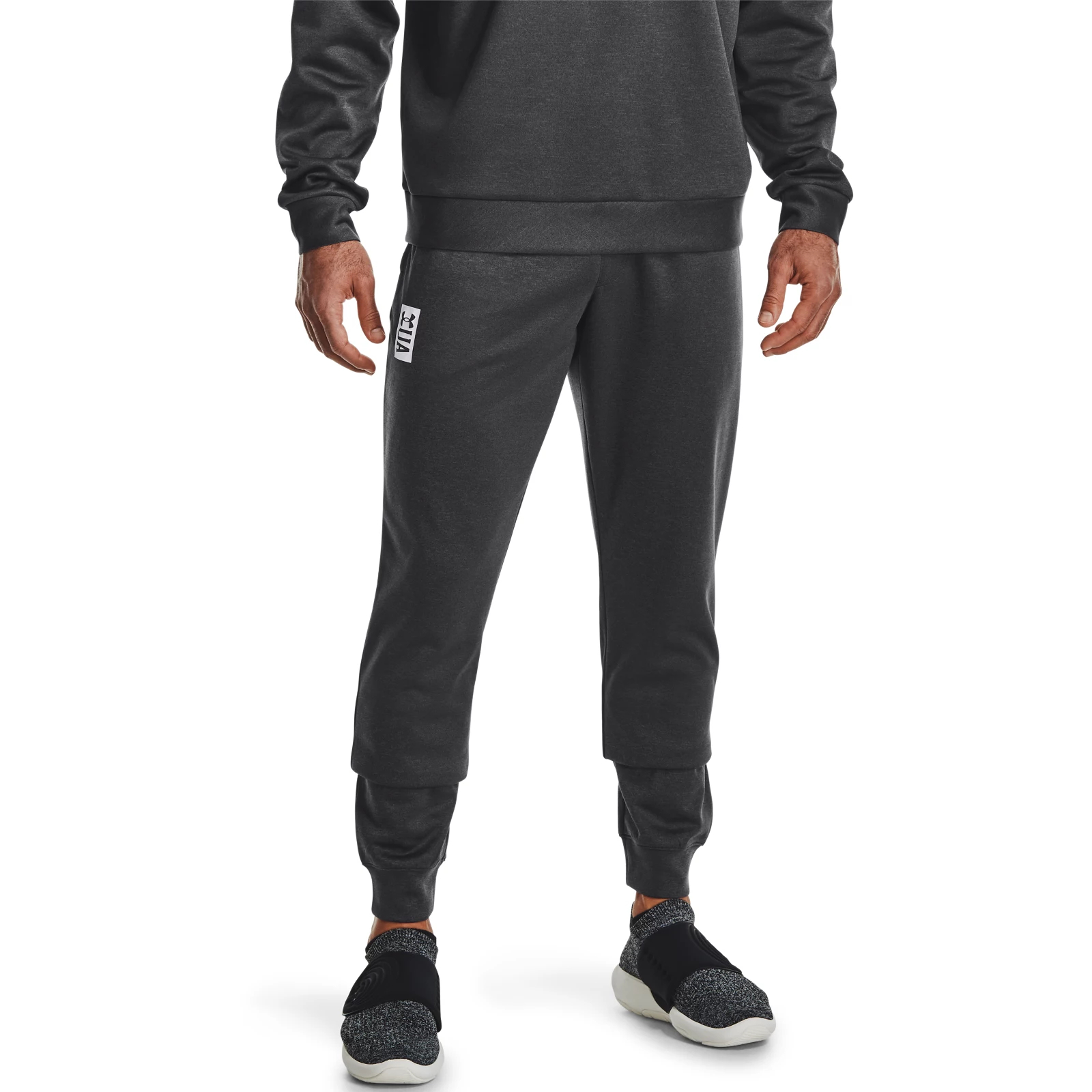 фото Спортивные брюки мужские under armour recover jogger черные 3xl