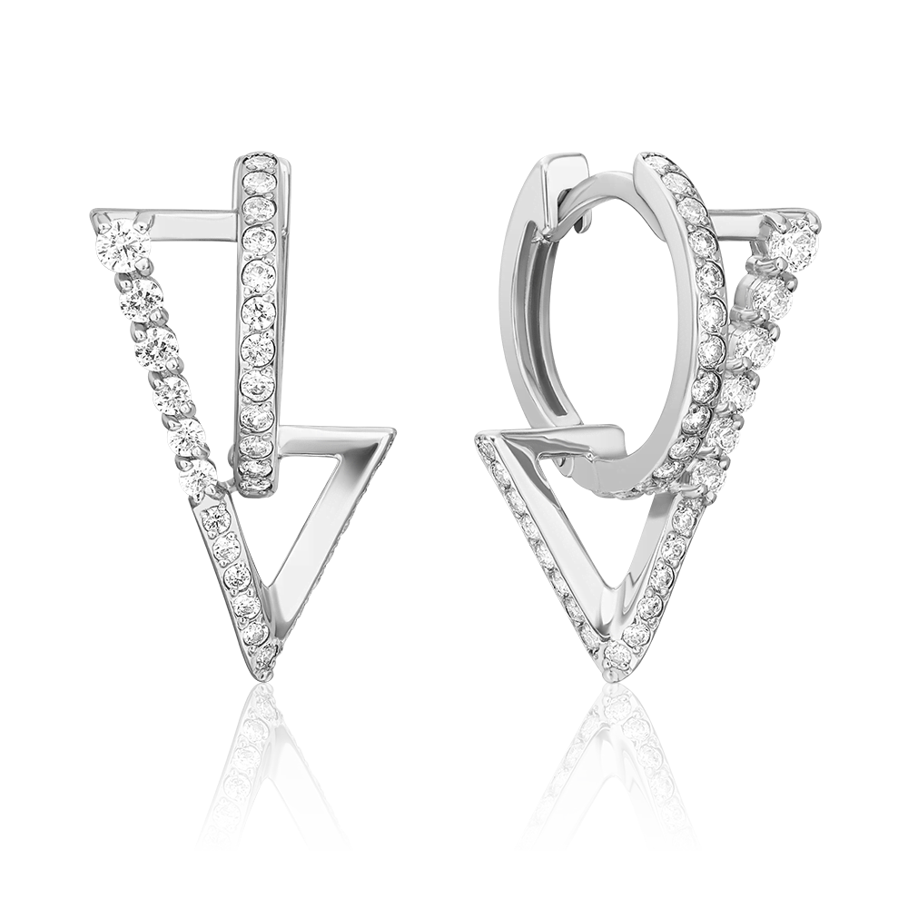 

Серьги из серебра PLATINA jewelry 02-5143-00-401-0200, фианит, 02-5143-00-401-0200