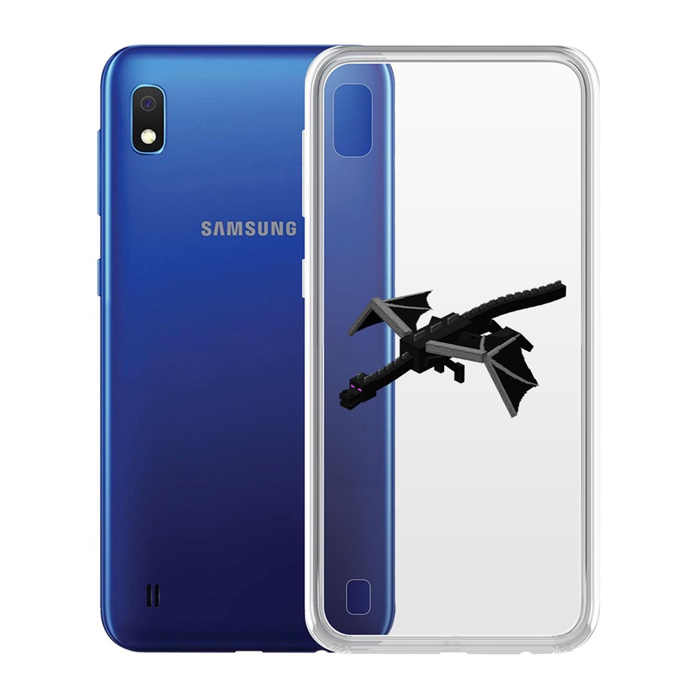 

Чехол-накладка Minecraft-Дракон Края для Samsung Galaxy A10 (A105), Прозрачный