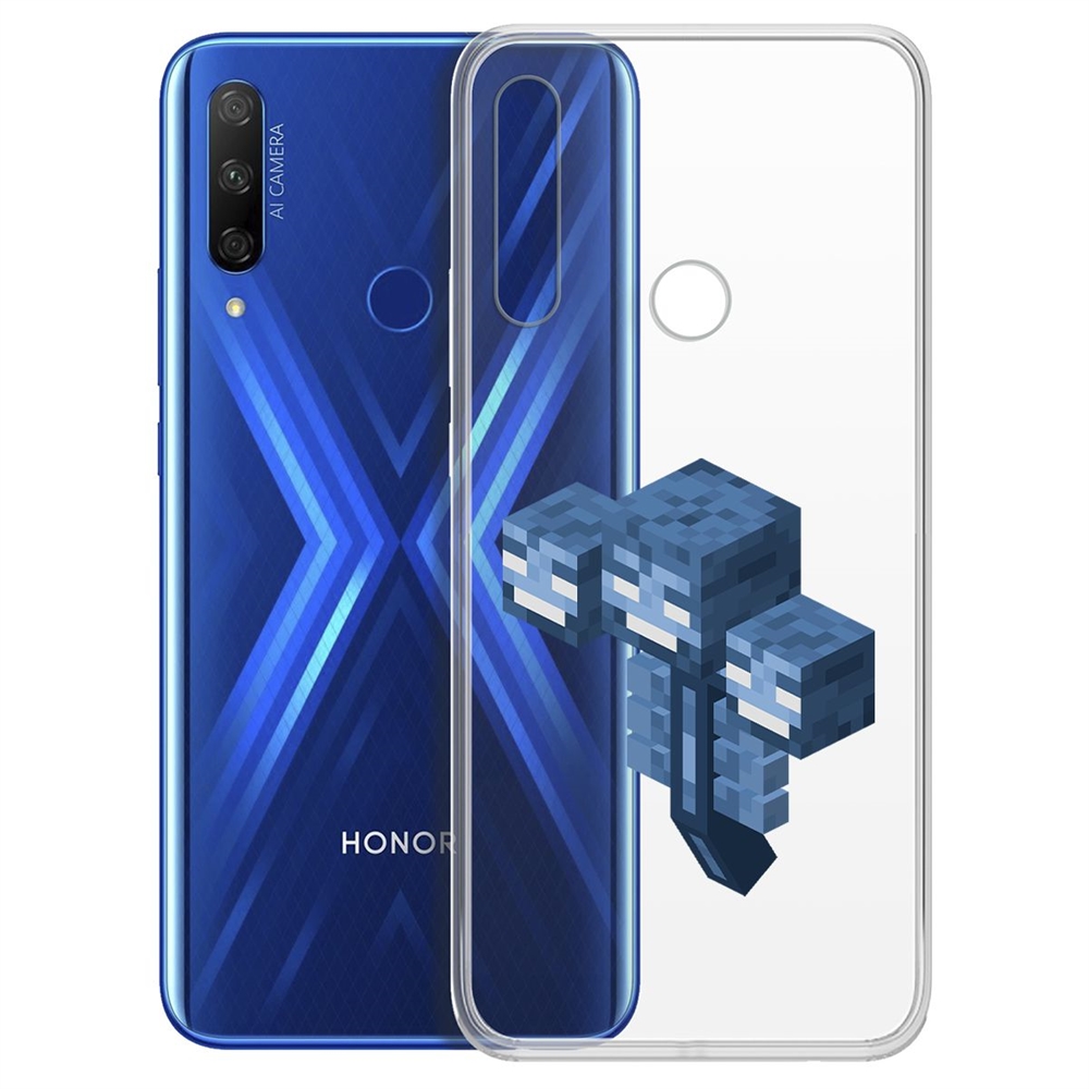 

Чехол-накладка Minecraft-Иссушитель для Huawei P Smart Z/Honor 9x, Прозрачный