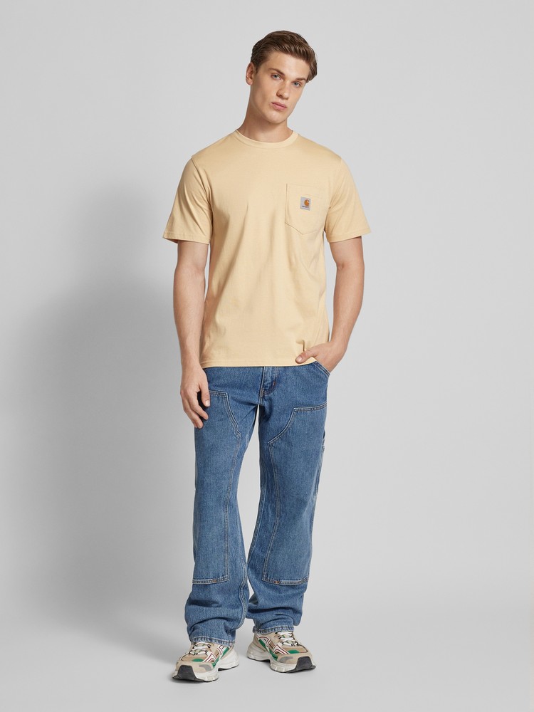 Футболка мужская CARHARTT I030434 бежевая S 7022₽