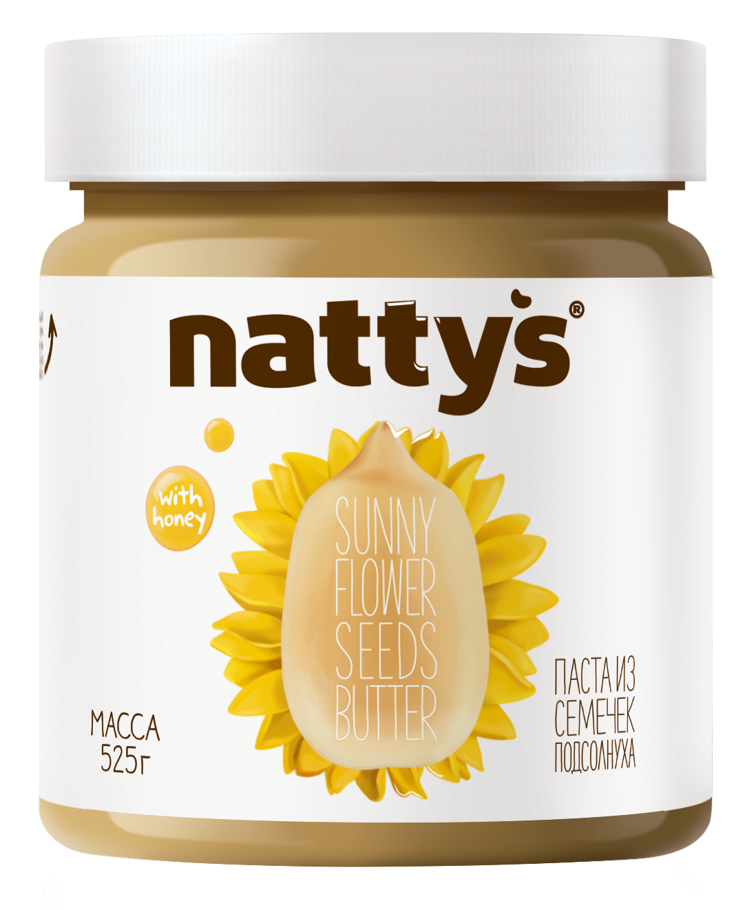 

Паста Nattys из семечек подсолнуха с медом 525 г