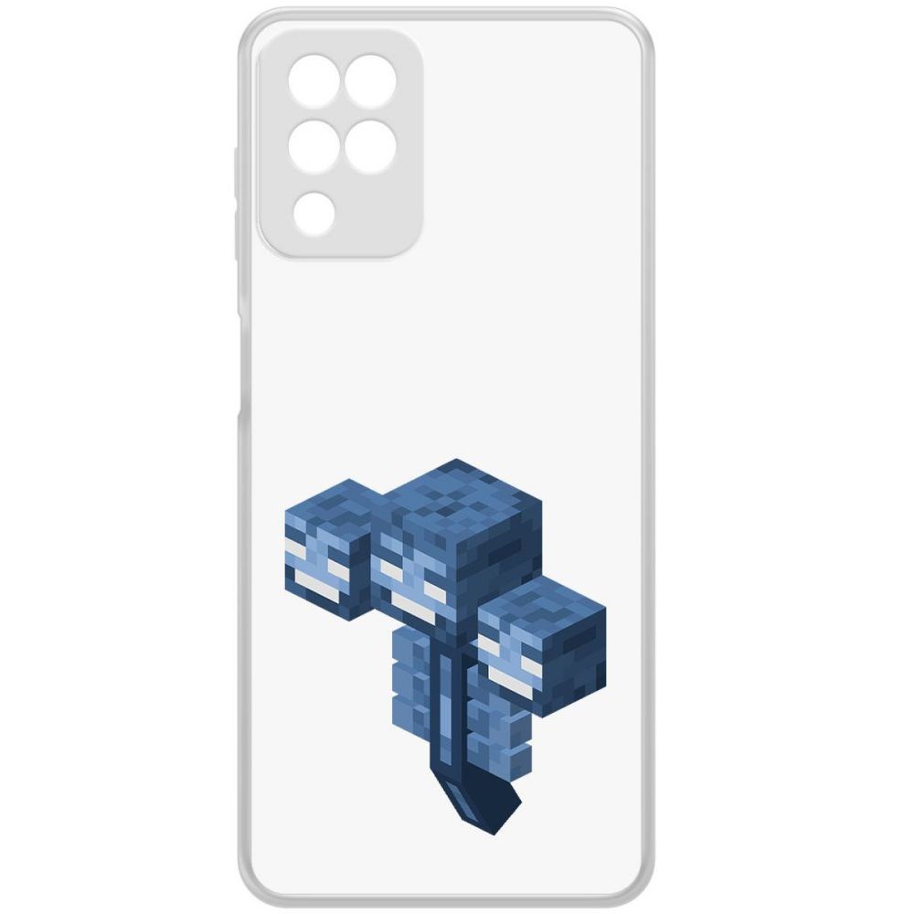

Чехол-накладка Minecraft-Иссушитель для Samsung Galaxy A12 (A125), Прозрачный