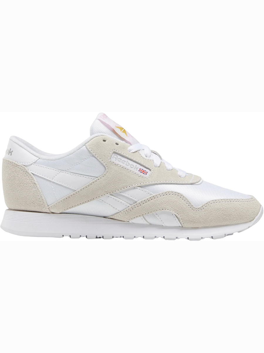 фото Кроссовки женские reebok cl nylon бежевые 6 us