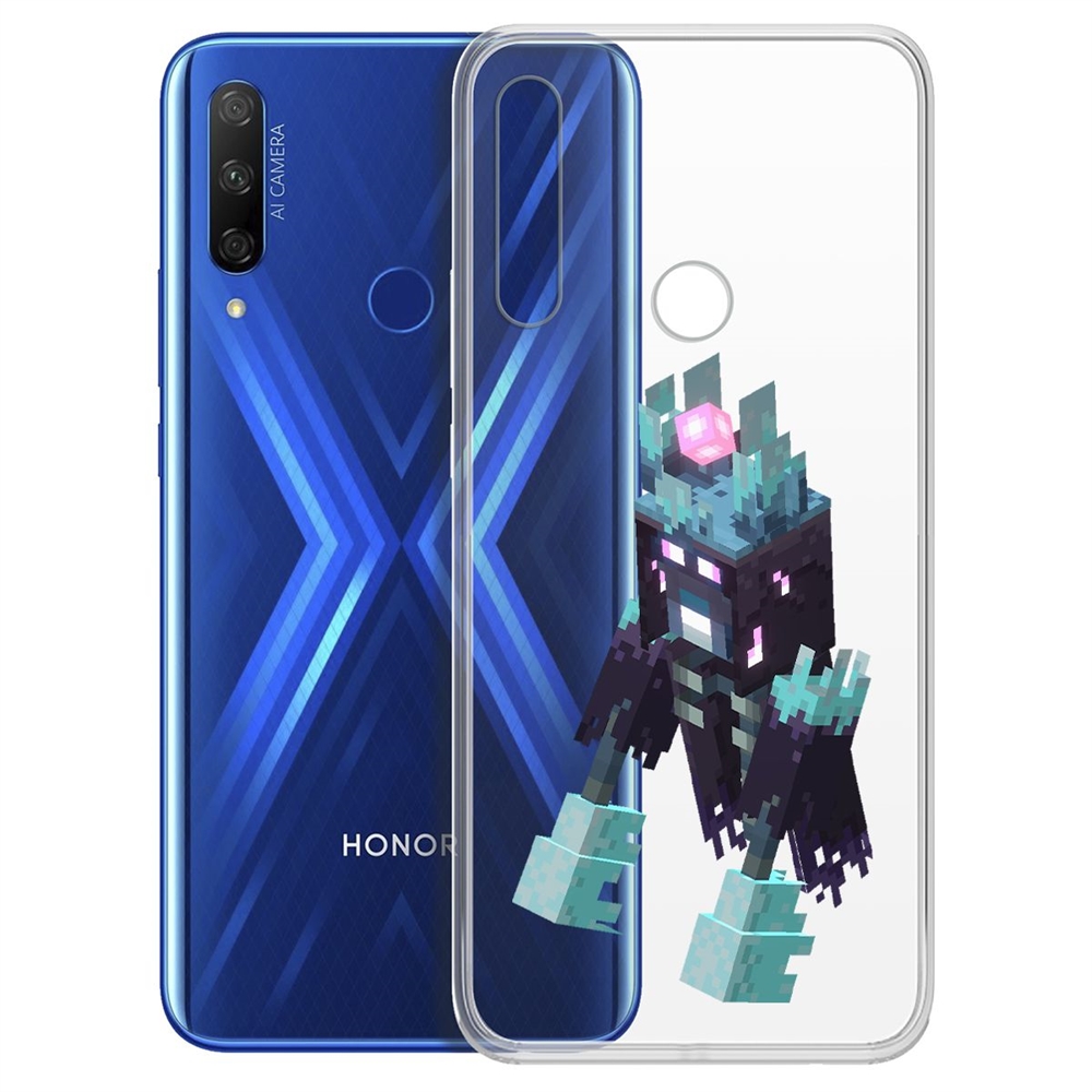 

Чехол-накладка Minecraft-Несчастный Призрак для Huawei P Smart Z/Honor 9x, Прозрачный