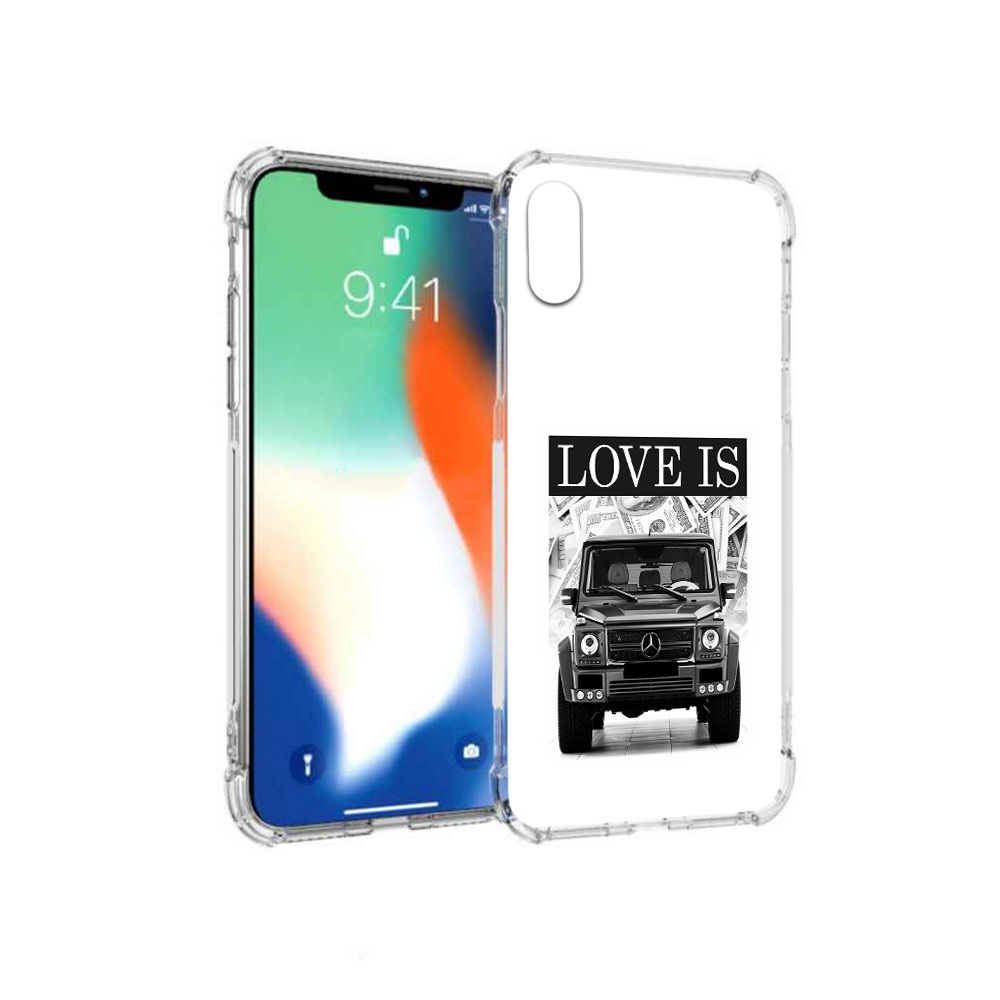

Чехол MyPads Tocco для Apple iPhone X гелик (PT94261.606.285), Прозрачный, Tocco