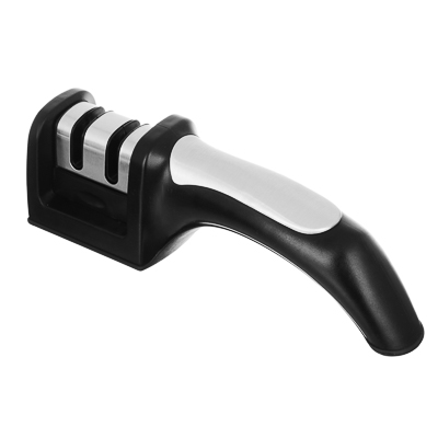 Ножеточка универсальная для черновой и финальной заточки 19х5х6см, нерж.сталь, полипропиле