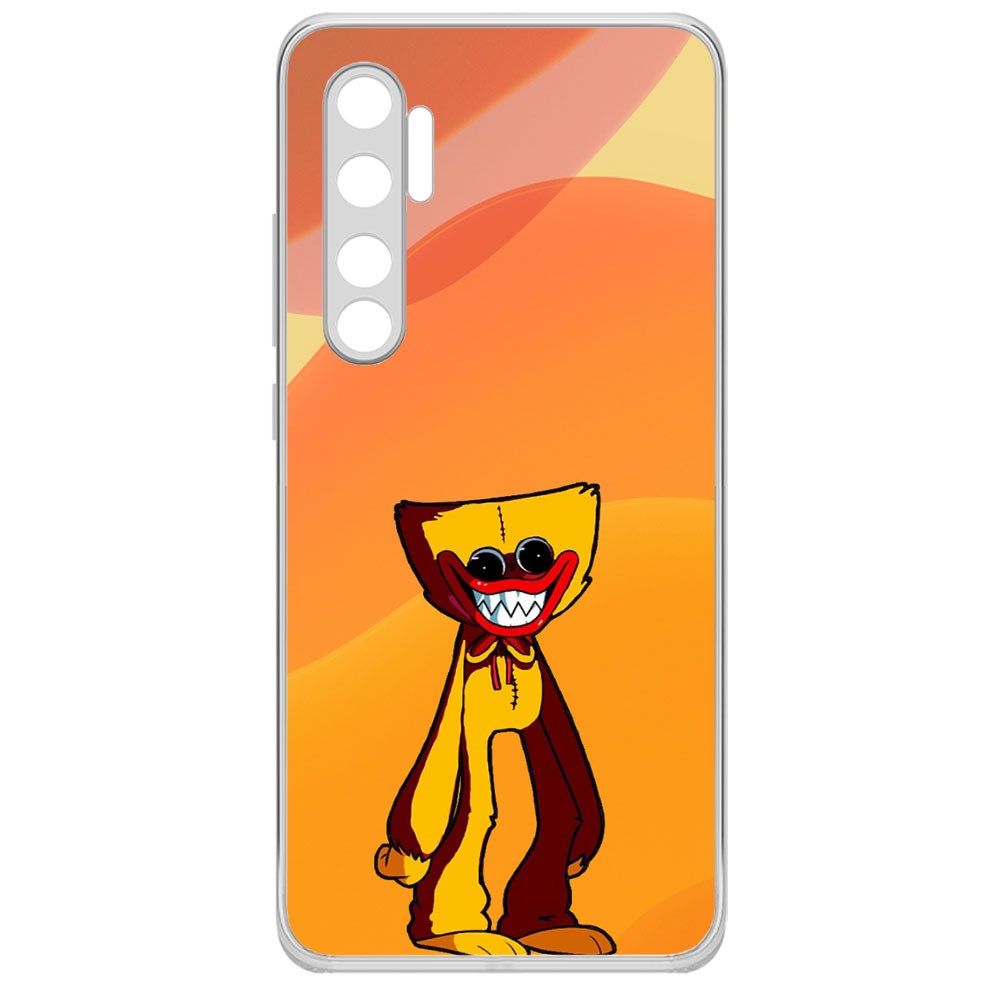 

Чехол-накладка Krutoff Clear Case Хаги Ваги Желтый для Xiaomi Mi Note 10 Lite
