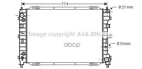 

Радиатор Охлаждения Двигателя Ava Fd2345