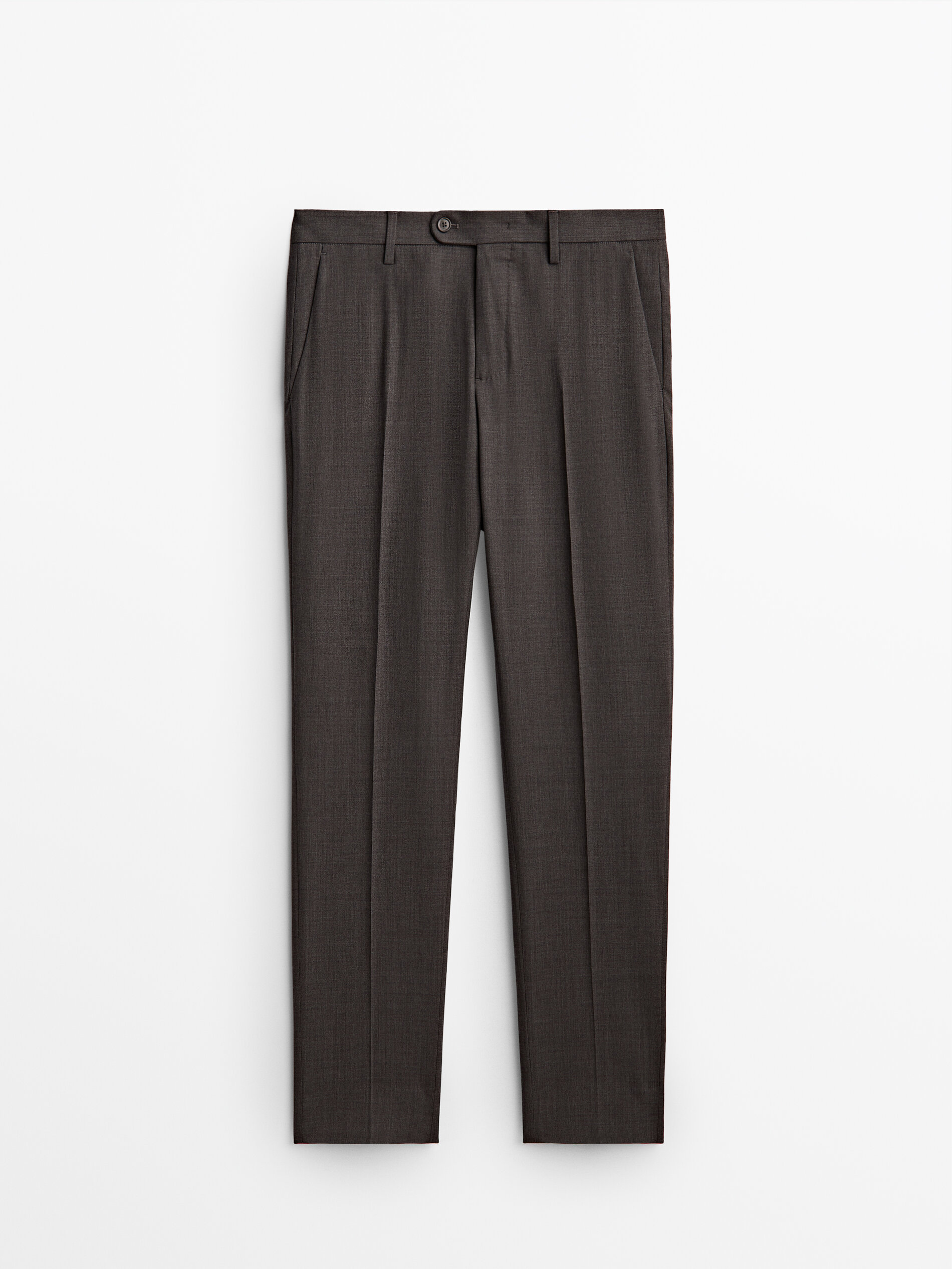 

Брюки мужские Massimo Dutti 00060168803 серые 42, 00060168803