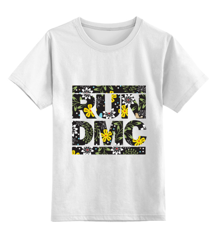

Футболка детская Printio Run dmc цв. белый р. 140, Run dmc